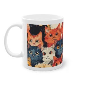 Tasse Bunte Katzen