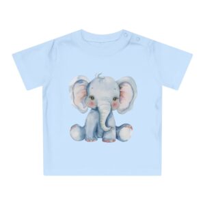 Baby-T-Shirt Elefanten Print