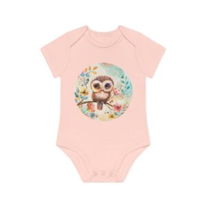 Baby Strampler Eulen Print