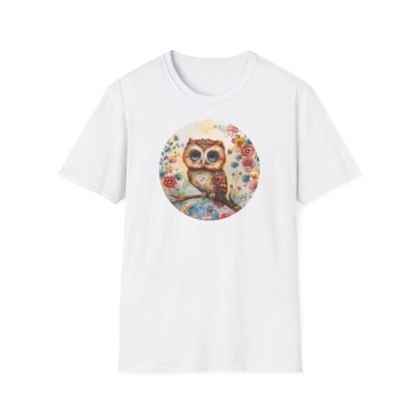 T-Shirt mit Eulen-Print