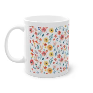 Tasse bunte Blümchen