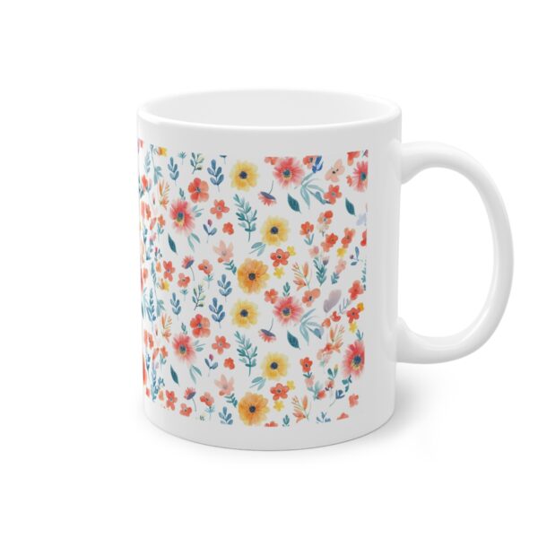 Tasse bunte Blümchen